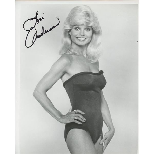 WKRP in Cincinnati  Loni Anderson signed photo