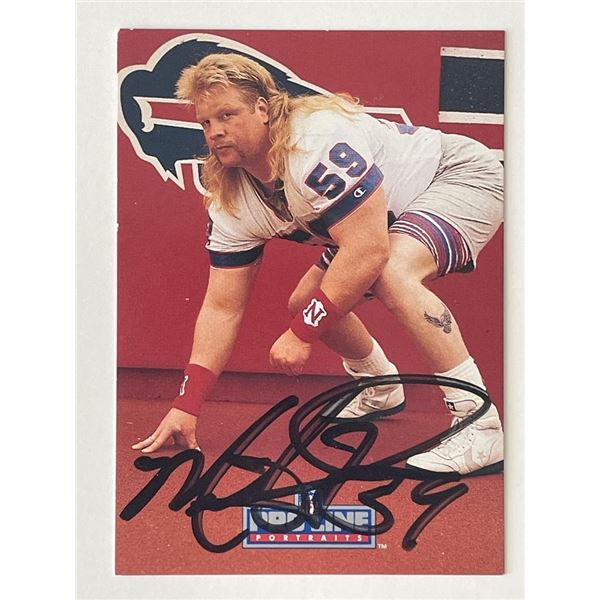 Buffalo Bills Mitch Frerotte 1992 NFL #360 signed trading card