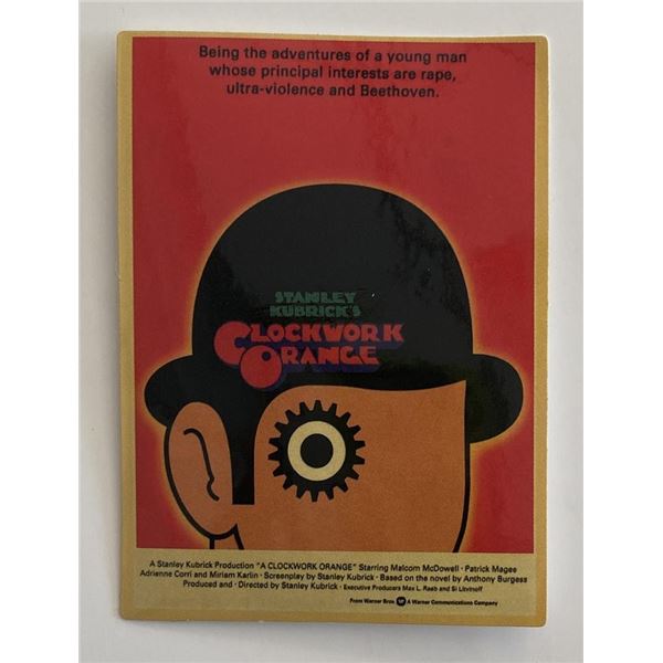 A Clockwork Orange sticker