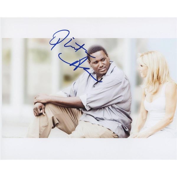 The Blind Side Quinton Aaron signed photo