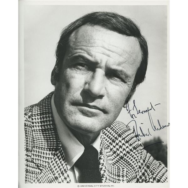 6 Million Dollar Man Richard Anderson signed photo