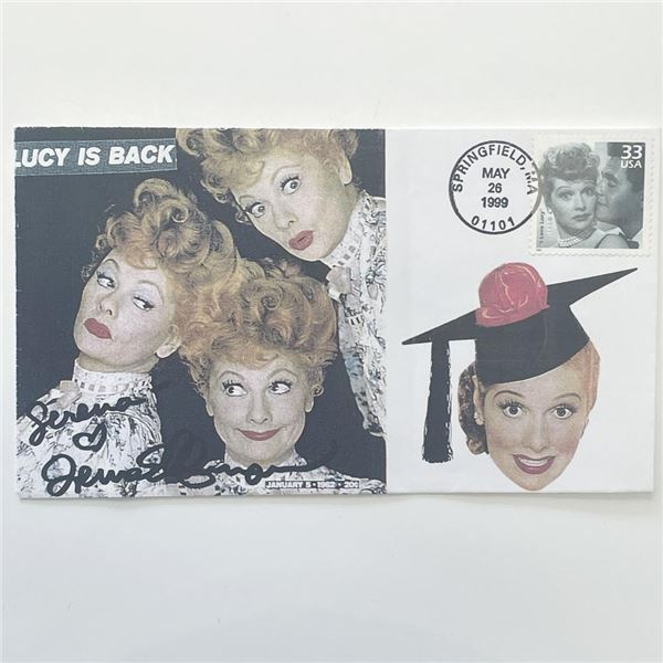 Jenna Elfman signed I Love Lucy First Day Cover