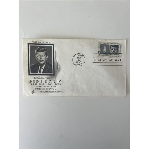 John F Kennedy First Day Cover