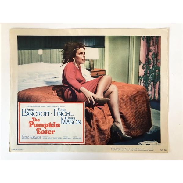 The Pumpkin Eater original 1964 vintage lobby card