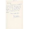Image 1 : Romance Novelist Faith Baldwin handwritten signed note