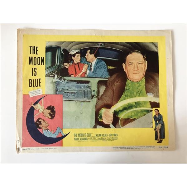 The Moon Is Blue original 1953 vintage lobby card