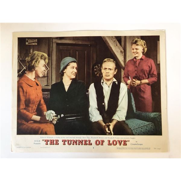 The Tunnel of Love original 1958 vintage lobby card