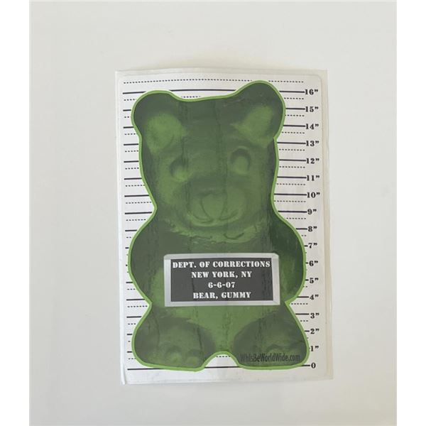 WhIsBe Gummy bear sticker