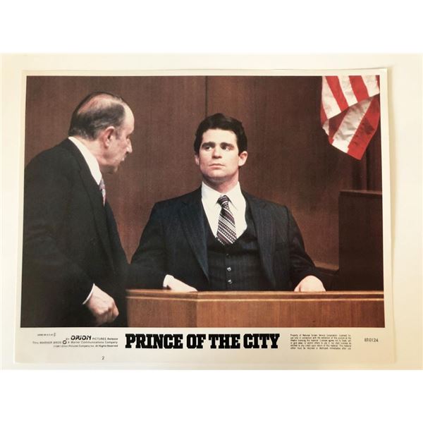 Prince of the City original 1981 vintage lobby card