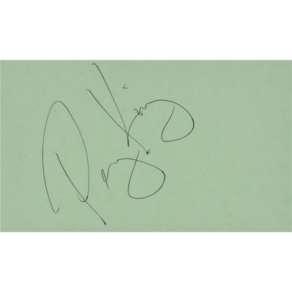 The Lords of Flatbush Perry King signature cut