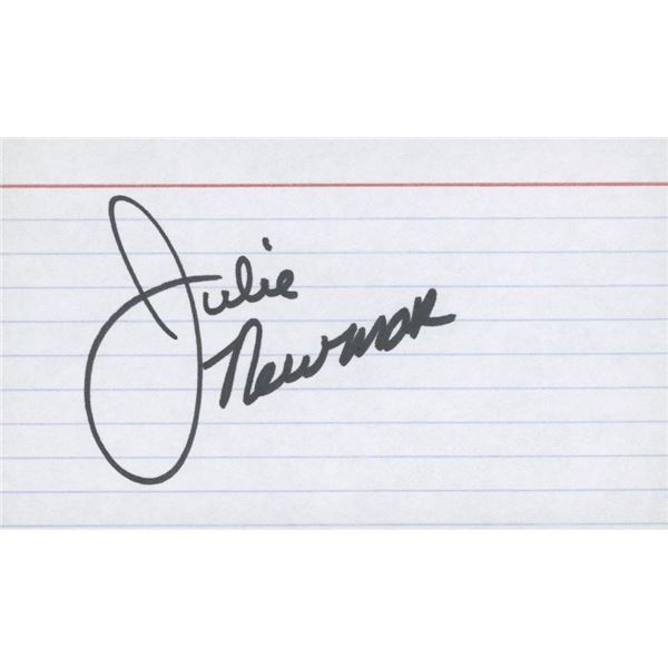 Catwoman Julie Newmar original signature