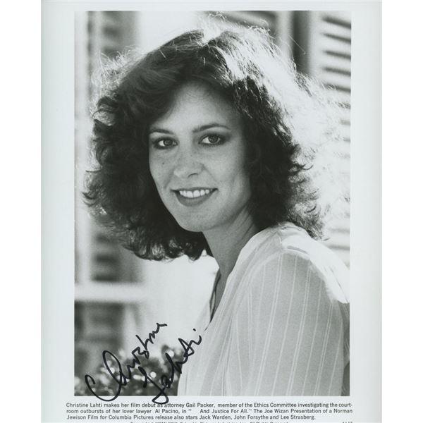 And Justice for All signed movie photo