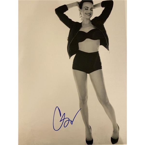 San Andreas Carla Gugino signed photo