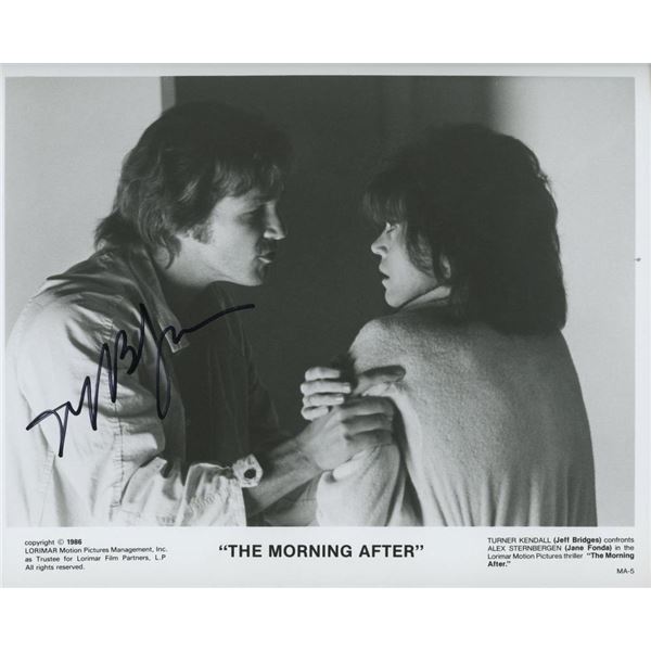 The Morning After signed movie photo