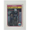Image 1 : Buffalo Sabres Bob Suave 1982 O-Pee-Chee #34 signed trading card