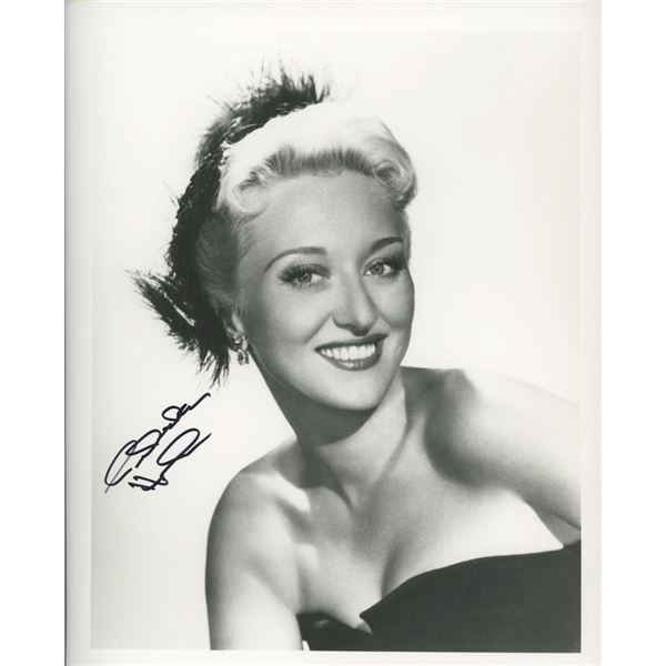 All About Eve Celeste Holm signed photo