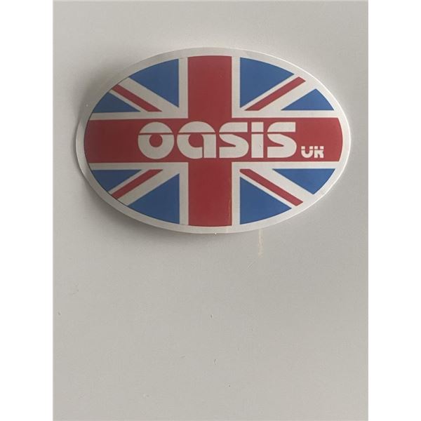 Oasis British Rock UK sticker