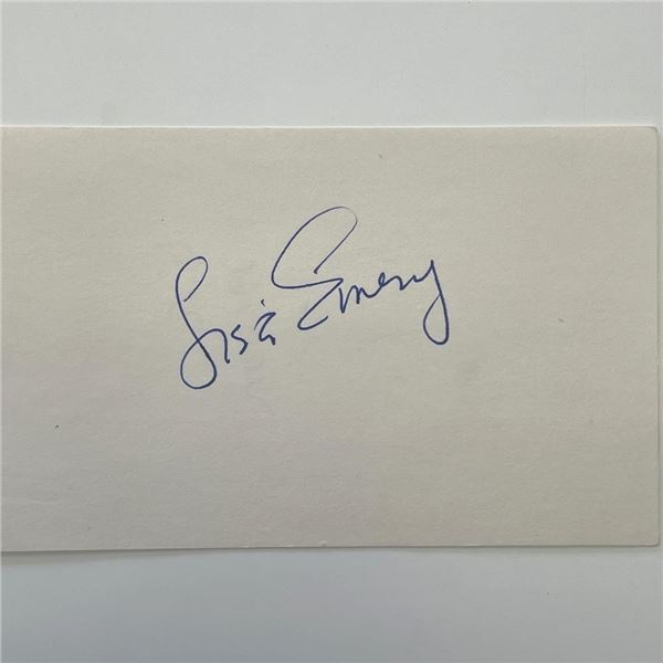 Lisa Emery original signature