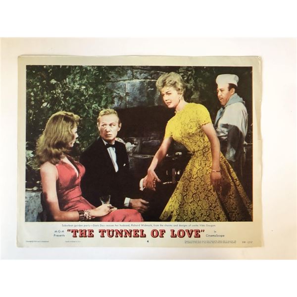 The Tunnel of Love original 1958 vintage lobby card
