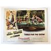 Image 1 : Three for the Show original 1954 vintage lobby card