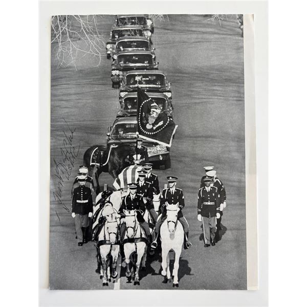 Assassination of John F. Kennedy signed photo