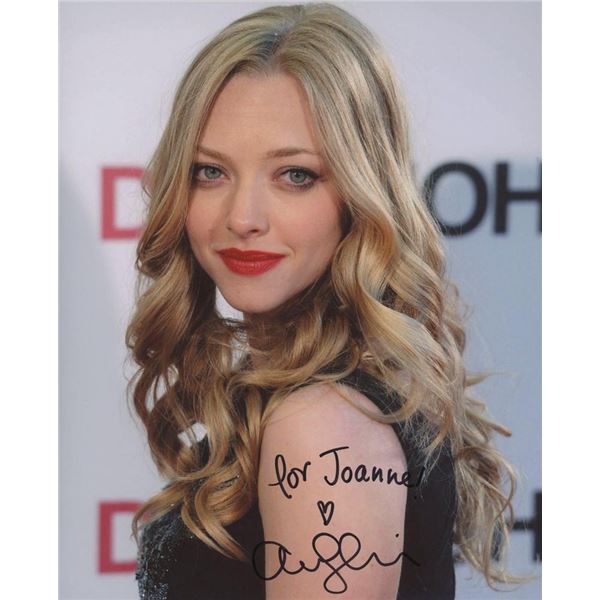 Mama Mia Amanda Seyfried signed photo