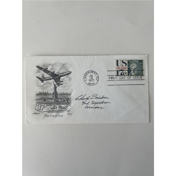 WWII pilot signed cover