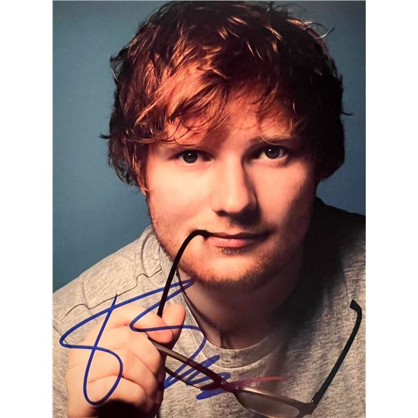 Ed Sheeran signed photo