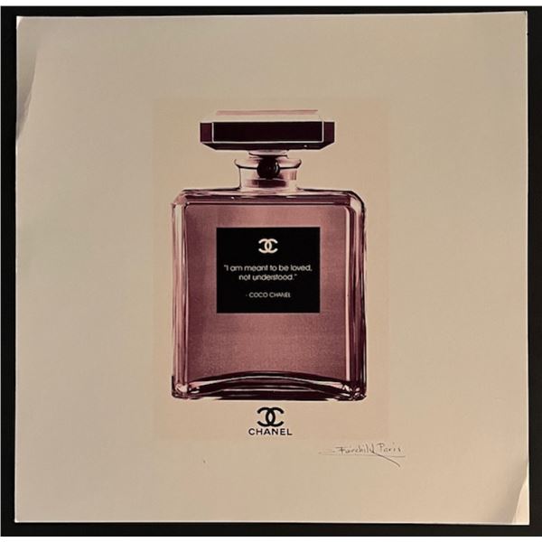 Chanel Paris Parfum Fairchild Paris Collection Print.