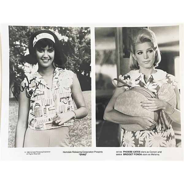 Shag Phoebe Cates signed movie photo