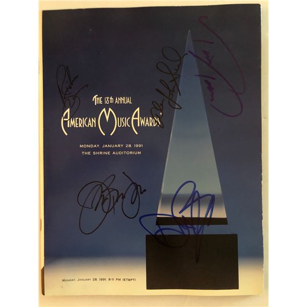 Bon Jovi signed American Music Awards attendee program