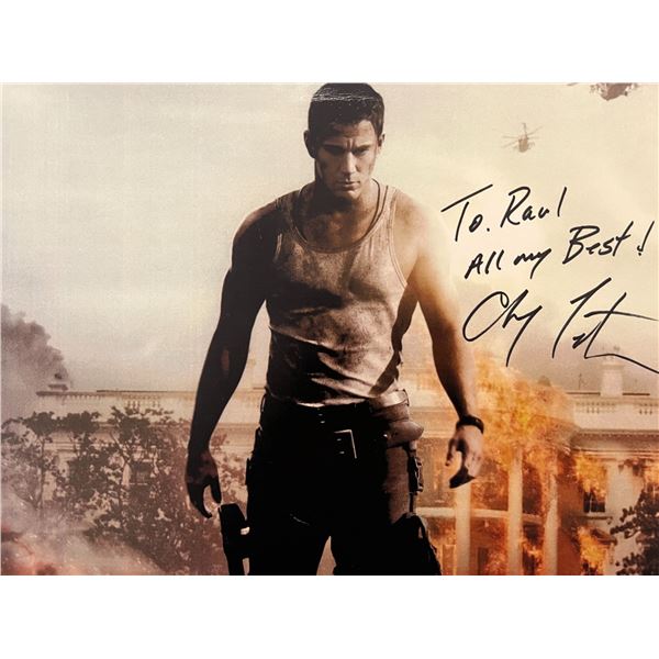 Channing Tatum signed photo