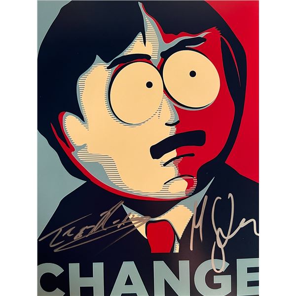 South Park Matt Stone and Trey Parker signed photo