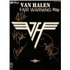 Image 1 : Van Halen signed music book