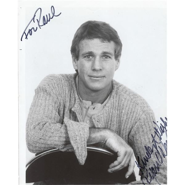 Ryan O'Neal signed photo