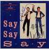 Image 1 : Paul McCartney and Michael Jackson signed Say Say Say 12 Inch Single Album