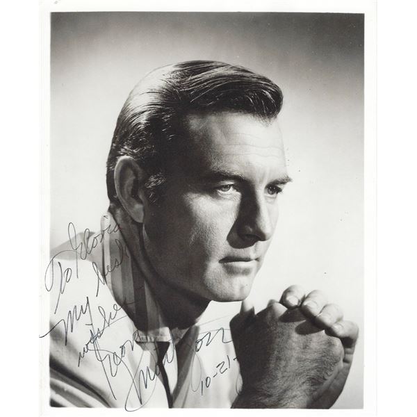 The Lone Gun George Montgomery signed photo