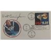 Image 1 : Walter Cunningham signed flown in space Challenger first day cover