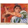 Image 1 : Joe Namath signed limited edition artist proof litho