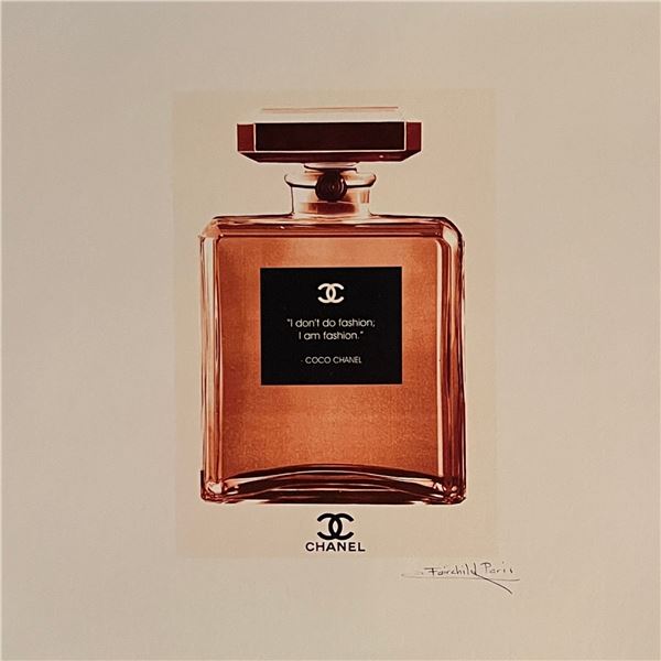 Chanel Paris Parfum Fairchild Paris Collection Print.