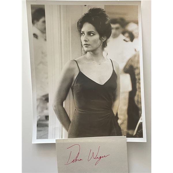 An Officer and A Gentleman Debra Winger photo and signature cut