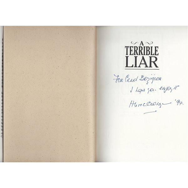 Hume Cronyn signed book