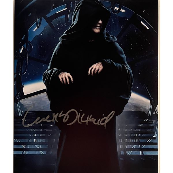 Star Wars Ian McDiarmid signed photo