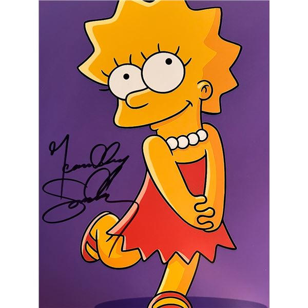 The Simpsons Yeardley Smith signed photo