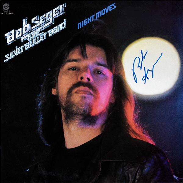Bob Seger signed Night Moves album