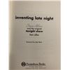 Image 2 : Inventing Late Night signed book