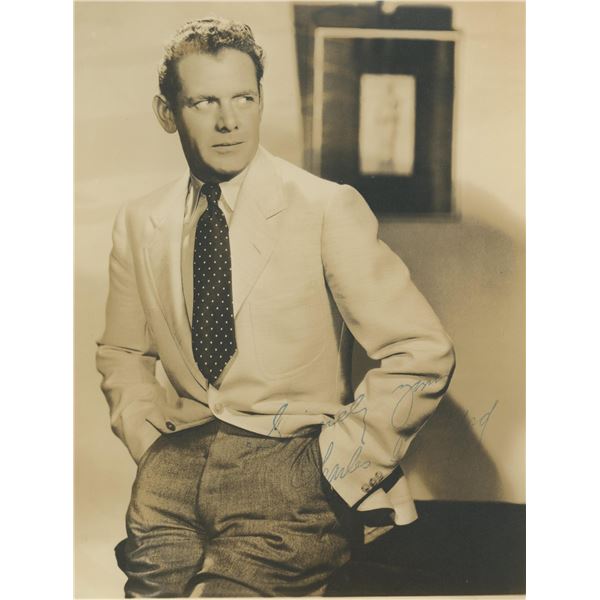 The Farmers Daughter Charles Bickford signed photo.