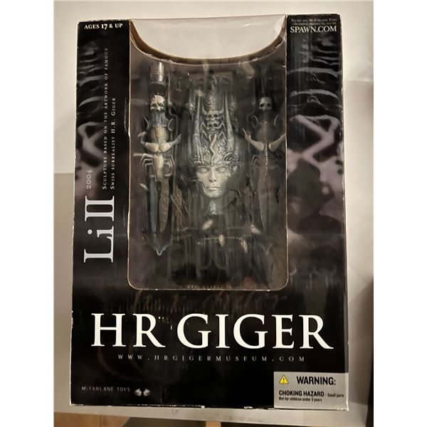 2004 RARE HR GIGER Li II Sculpture McFarlane Grail Piece from HR Giger Museum