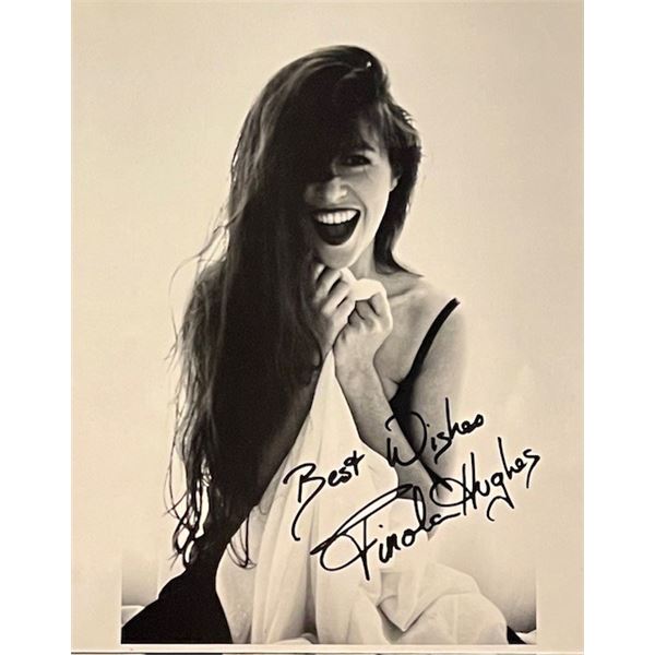 Staying Alive Finola Hughes signed photo
