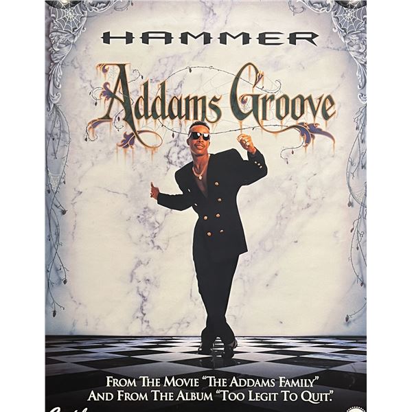 Addams Family Groove original music poster